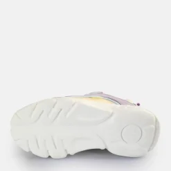 Best Sale BUFFALO Cld Chai Baskets Basses Veganes Blanc Casse/Vanille/Violet Blanc-Mauve