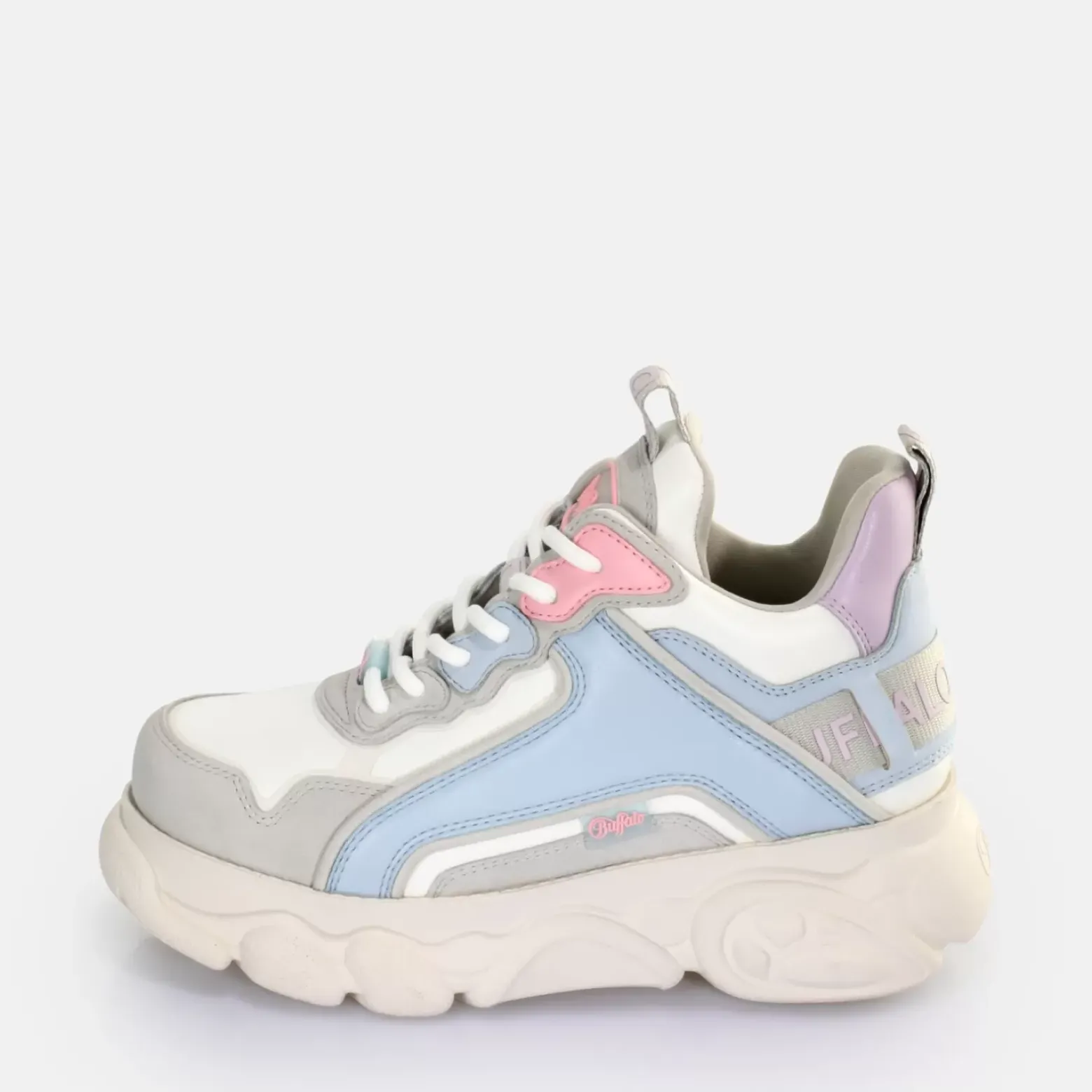 Clearance BUFFALO Cld Chai Baskets Basses Vegan Bleu/Gris Blau