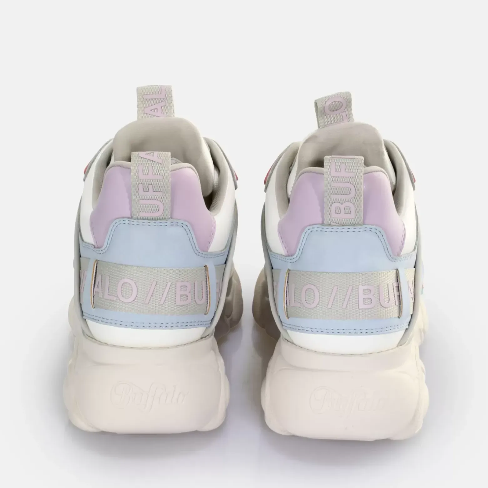 Clearance BUFFALO Cld Chai Baskets Basses Vegan Bleu/Gris Blau