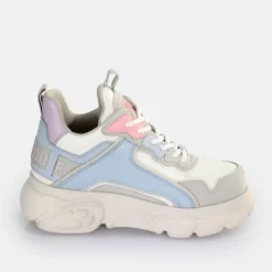 Clearance BUFFALO Cld Chai Baskets Basses Vegan Bleu/Gris Blau