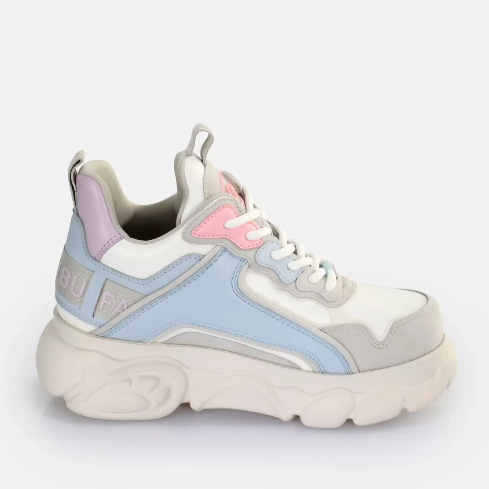 Clearance BUFFALO Cld Chai Baskets Basses Vegan Bleu/Gris Blau