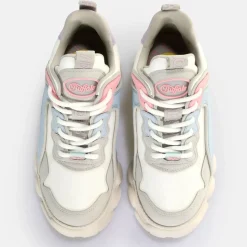 Clearance BUFFALO Cld Chai Baskets Basses Vegan Bleu/Gris Blau