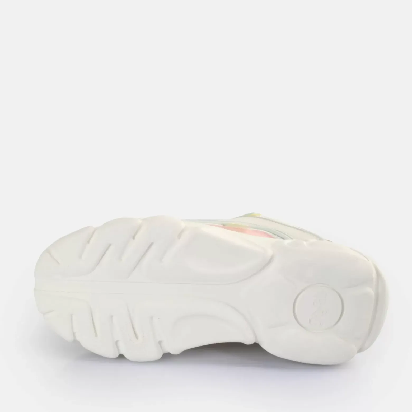 Store BUFFALO Cld Chai Baskets Basses Veganes Creme/Rose/Vert Menthe White/Cream Pink