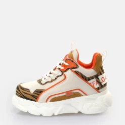 New BUFFALO Cld Chai Baskets Basses Vegan Tiger Orange