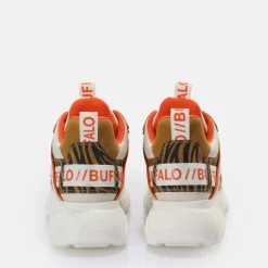 New BUFFALO Cld Chai Baskets Basses Vegan Tiger Orange