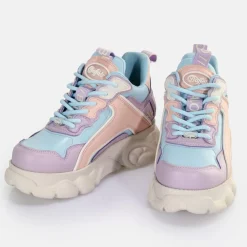 Online BUFFALO Cld Chai Baskets Basses Vegan Violet/Bleu Clair Bleu/Violet