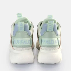 Clearance BUFFALO Cld Chai Baskets Basses Veganes Pastel Multicolore Gris