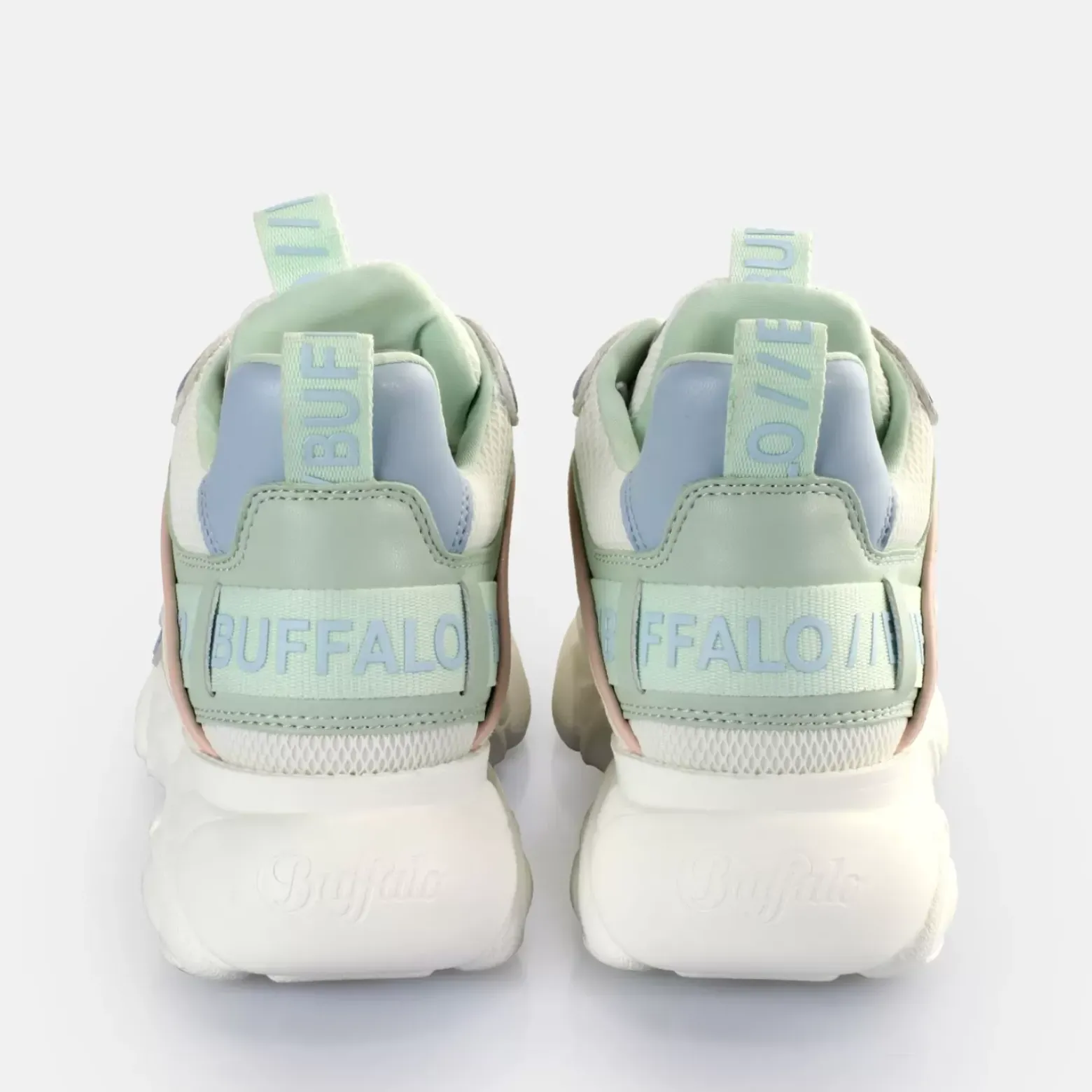 Clearance BUFFALO Cld Chai Baskets Basses Veganes Pastel Multicolore Gris
