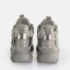 Online BUFFALO Cld Chai Warm Baskets Basses Vegan Argent/Bleu Gris