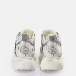 Store BUFFALO Cld Corin Baskets Basses Vegan Blanc/ Argent