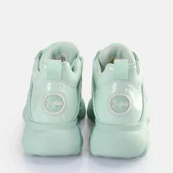 Sale BUFFALO Cld Corin Baskets Basses Veganes Vert Menthe