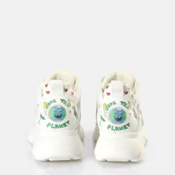 Discount BUFFALO Cld Corin Baskets Basses Vegan Graffiti Vert