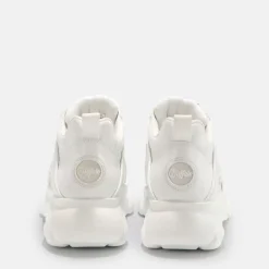 Best BUFFALO Cld Corin Baskets Veganes Blanc Snake White