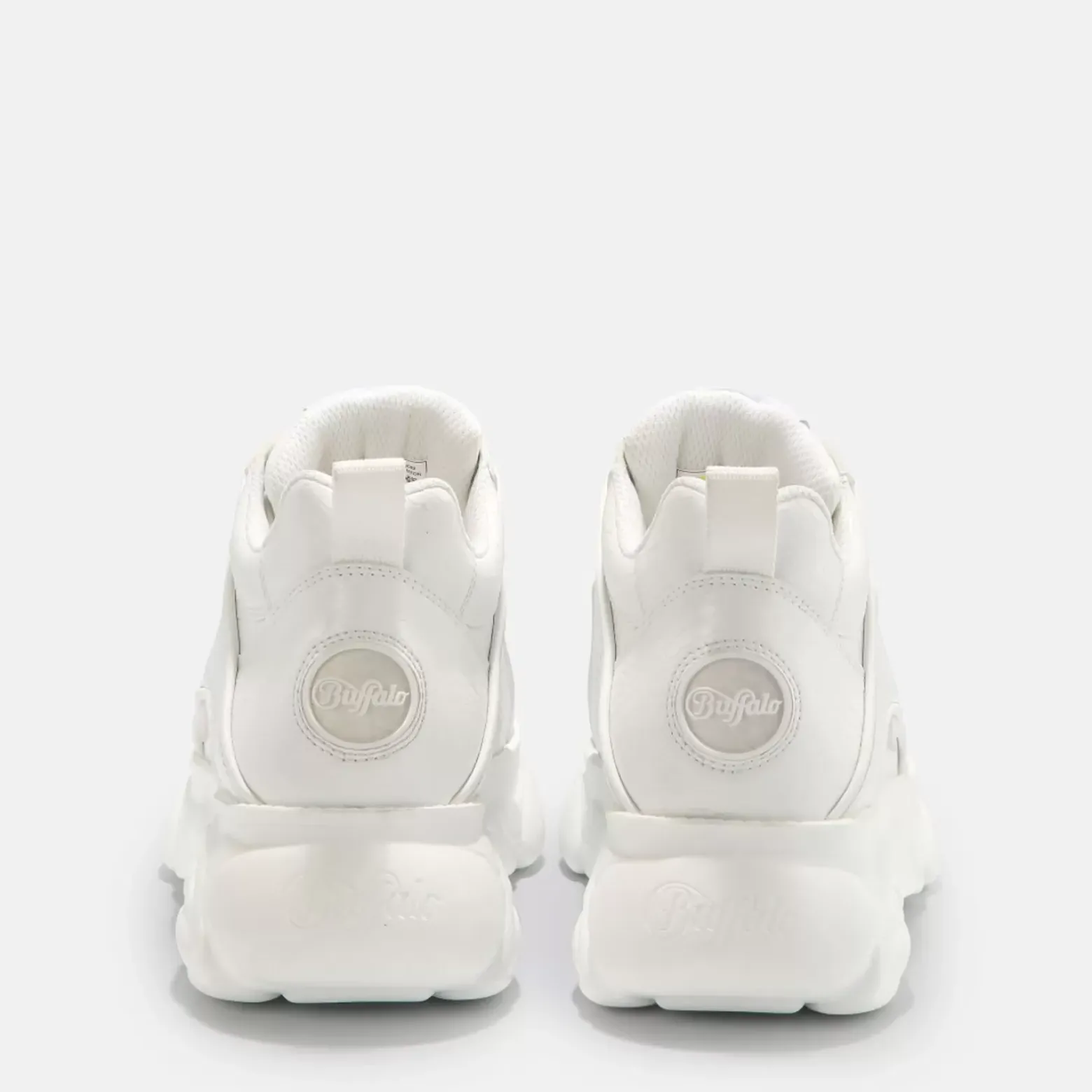 Best BUFFALO Cld Corin Baskets Veganes Blanc Snake White