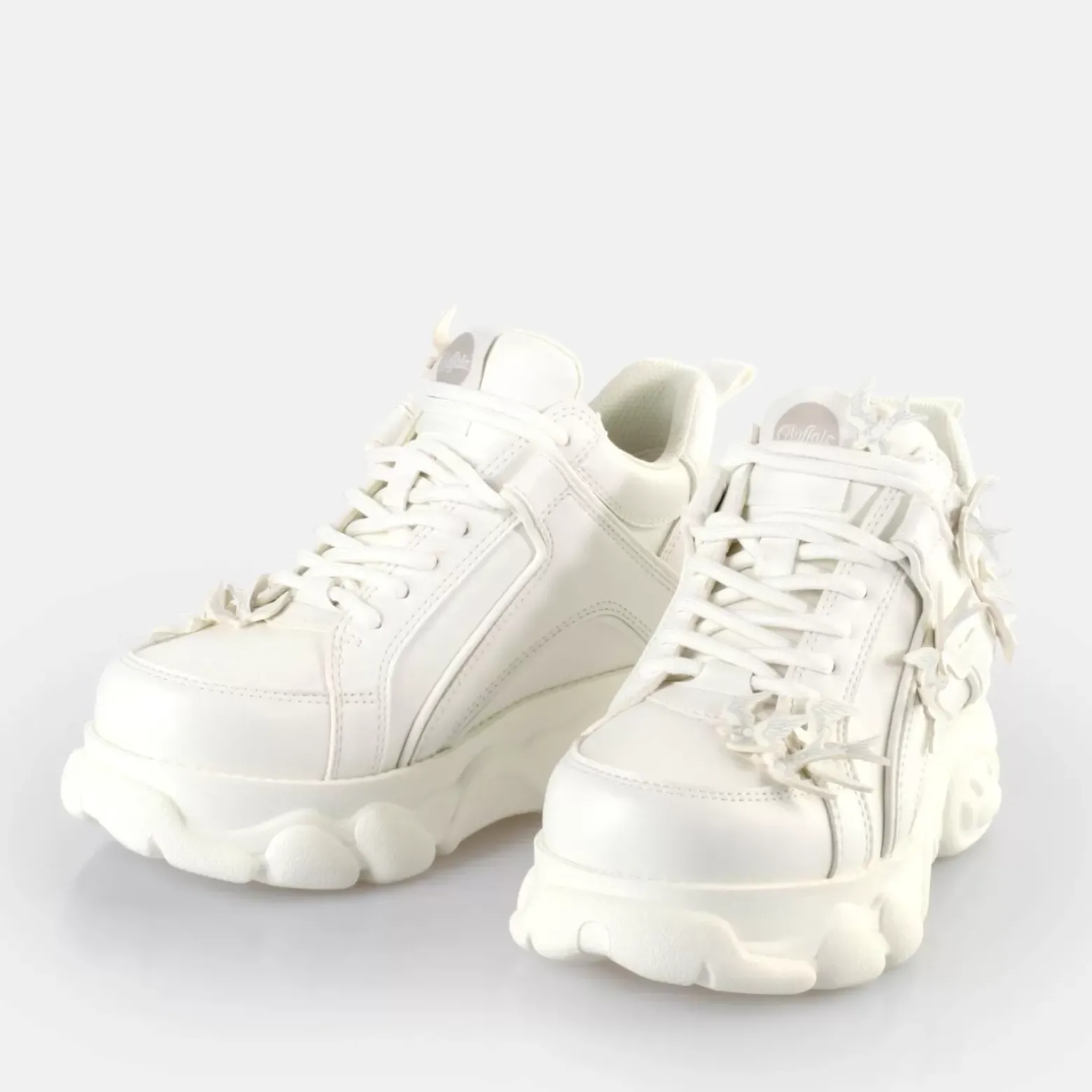 Best Sale BUFFALO Cld Corin Dove Baskets Basses Veganes Blanc