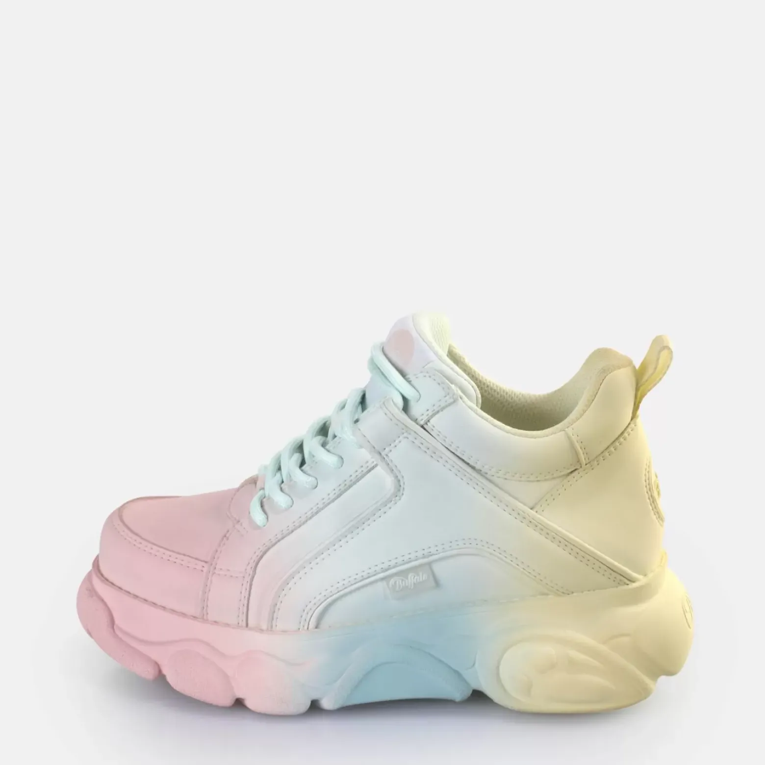Outlet BUFFALO Cld Corin Gradient Baskets Basses Veganes Melange Pastel Pastell Multi