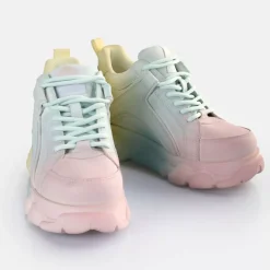 Outlet BUFFALO Cld Corin Gradient Baskets Basses Veganes Melange Pastel Pastell Multi