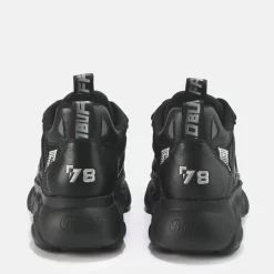 Online BUFFALO Cld Grid Baskets Basses Veganes Noir