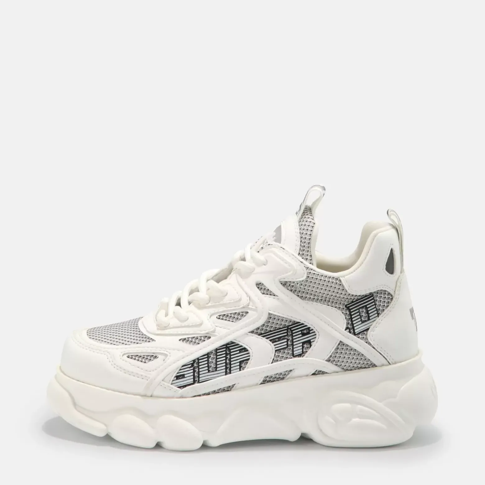 Best BUFFALO Cld Grid Baskets Basses Veganes Blanc