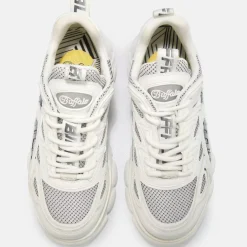 Online BUFFALO Cld Grid Men Baskets Veganes Blanc