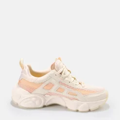 Discount BUFFALO Cld Run Boom Baskets Veganes Beige Et Peche Pfirsich