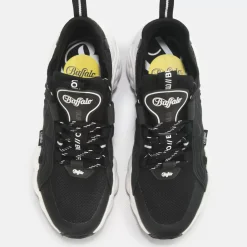 New BUFFALO Cld Run Sock Baskets Basses Veganes Noir