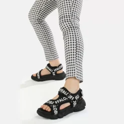 Outlet BUFFALO Cld Tec Sandales Veganes Noir