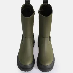 Flash Sale BUFFALO Clf Rain Chelsea Hi Bottes Aspha Vegan Kaki Beige