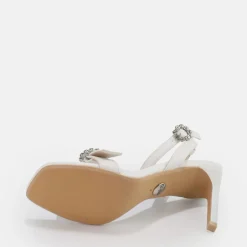 Shop BUFFALO Elena Sandales Blanc