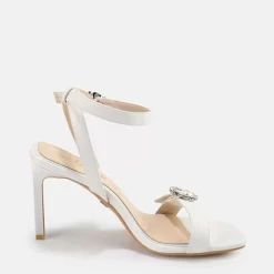 Shop BUFFALO Elena Sandales Blanc