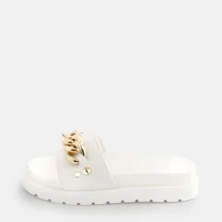 Online BUFFALO Eve Chain Sandales A Plateforme Veganes Blanc Blanc