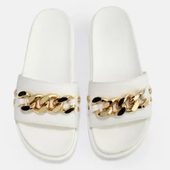 Online BUFFALO Eve Chain Sandales A Plateforme Veganes Blanc Blanc