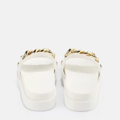 Online BUFFALO Eve Chain Sandales A Plateforme Veganes Blanc Blanc