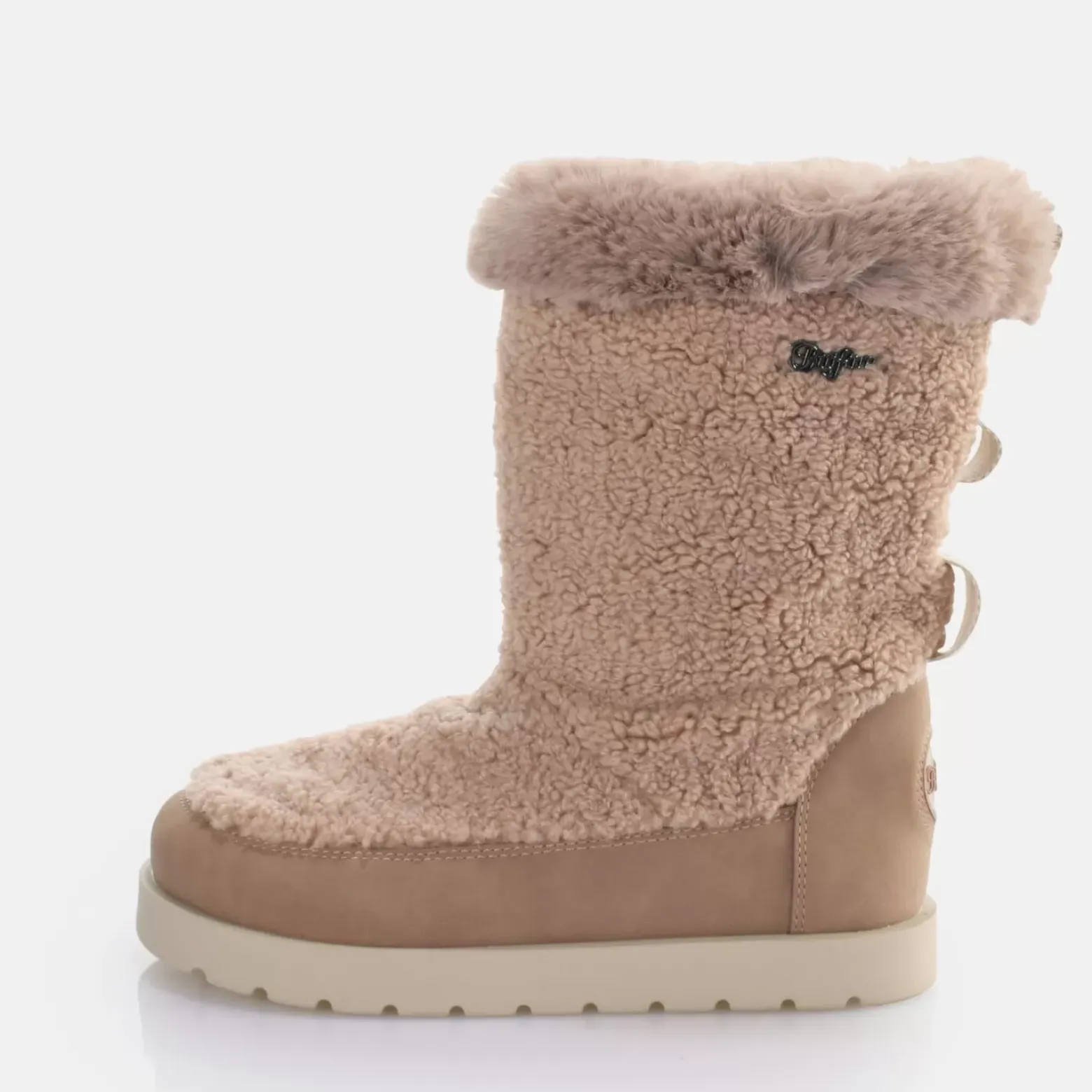 Hot BUFFALO Eve Pull-On Bottes A Talon Vegan Taupe
