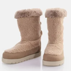 Hot BUFFALO Eve Pull-On Bottes A Talon Vegan Taupe