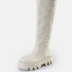 Sale BUFFALO Flora Boot Bottes Vegan Creme