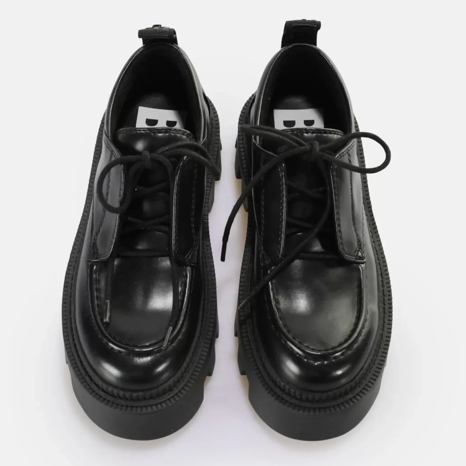 Hot BUFFALO Flora Laceup Lo Chaussures Basses Vegan Noir