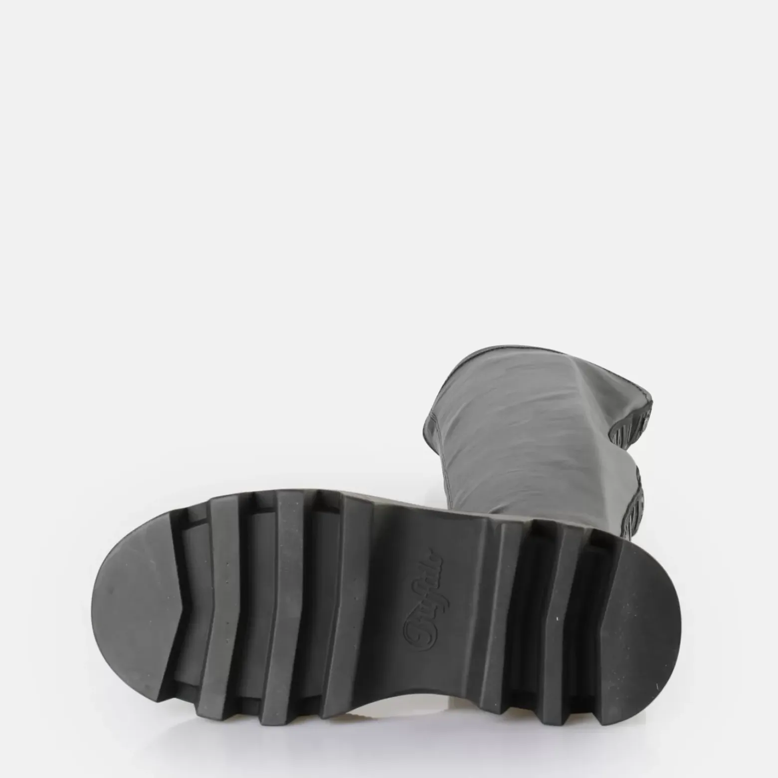 Discount BUFFALO Flora Overknee Bottes Vegan Noir