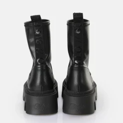 Fashion BUFFALO Flora Sockboot Bottes Vegan Noir