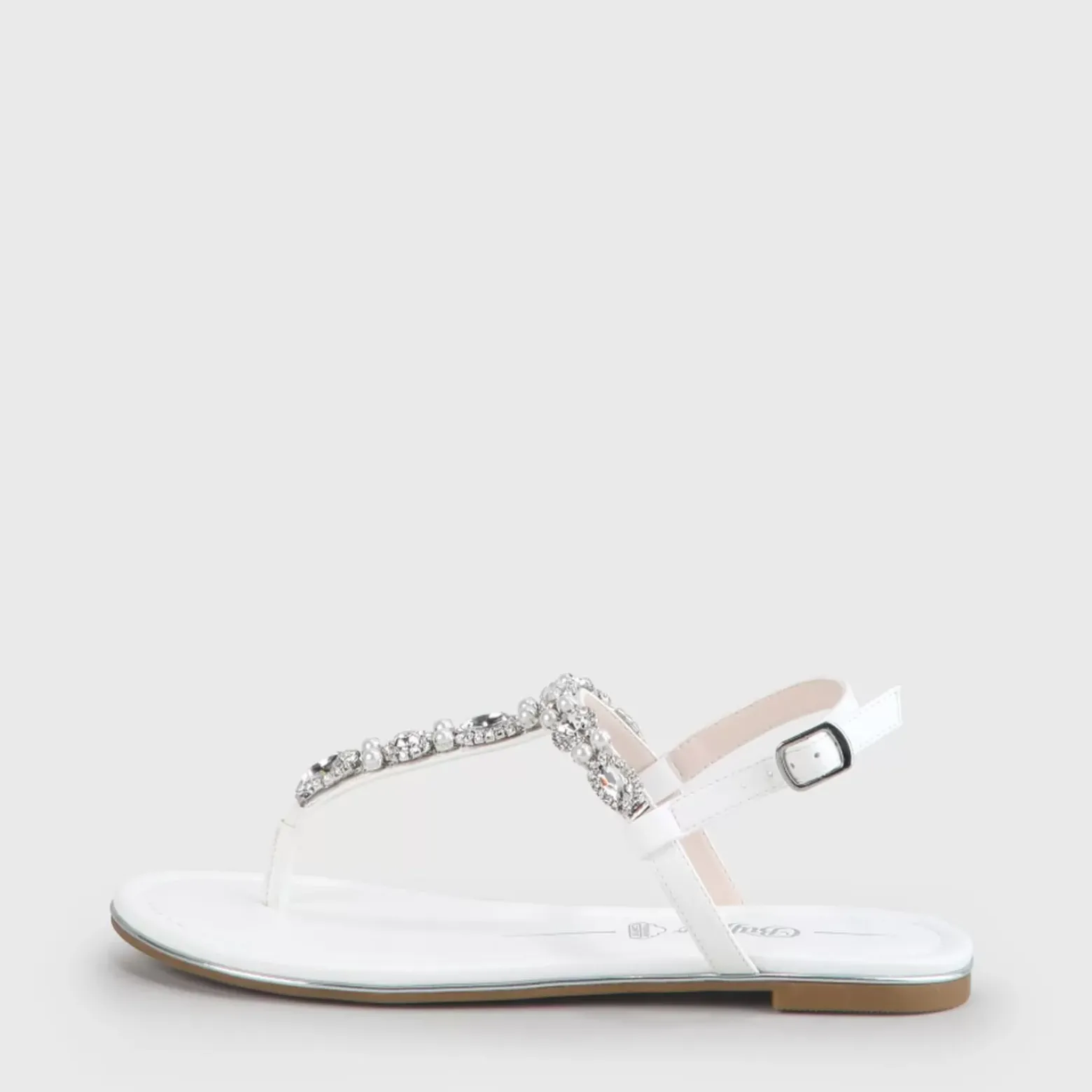 Online BUFFALO Henriette Sandales Ivoire