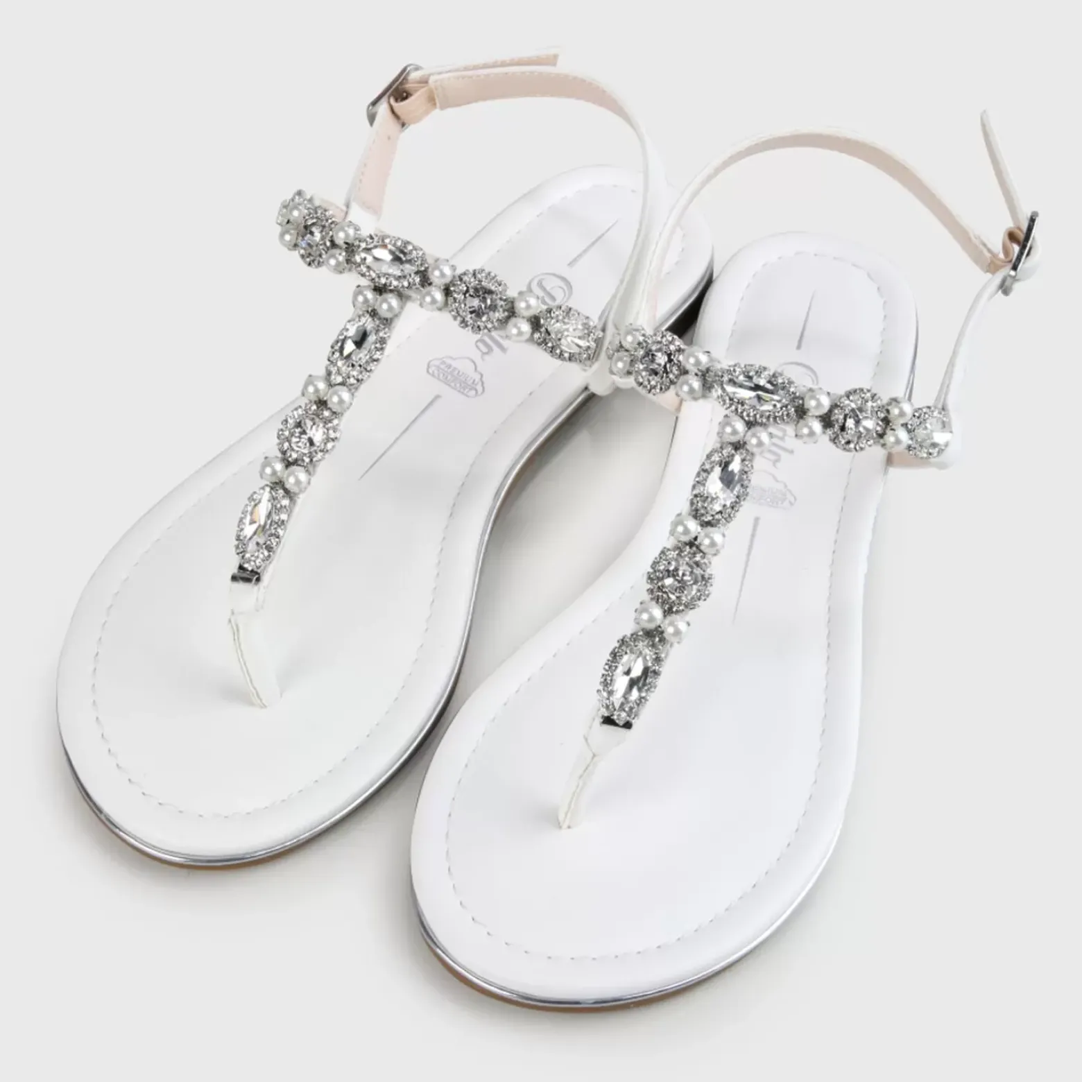 Online BUFFALO Henriette Sandales Ivoire