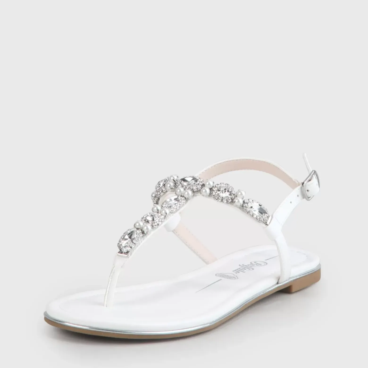 Online BUFFALO Henriette Sandales Ivoire