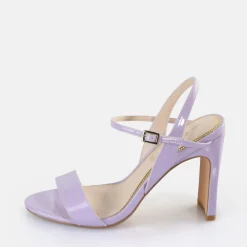 Shop BUFFALO Jean Neat Sandales A Talon Veganes Lavande