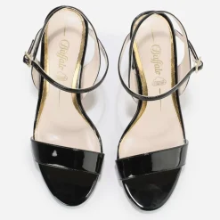 Outlet BUFFALO Jean Neat Sandales Veganes Noir