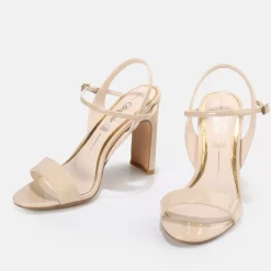 Fashion BUFFALO Jean Neat Sandales Veganes Beige