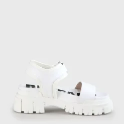 Store BUFFALO Jojo Plateau-Sandale Vegan Blanc