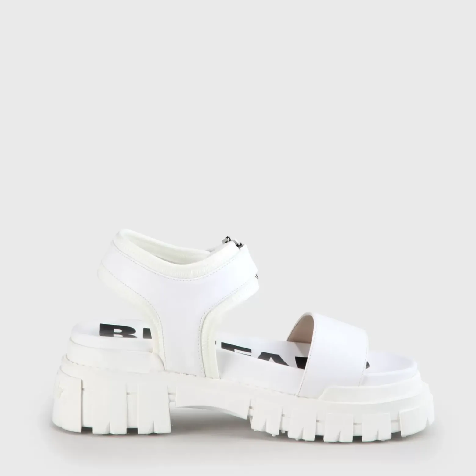 Store BUFFALO Jojo Plateau-Sandale Vegan Blanc