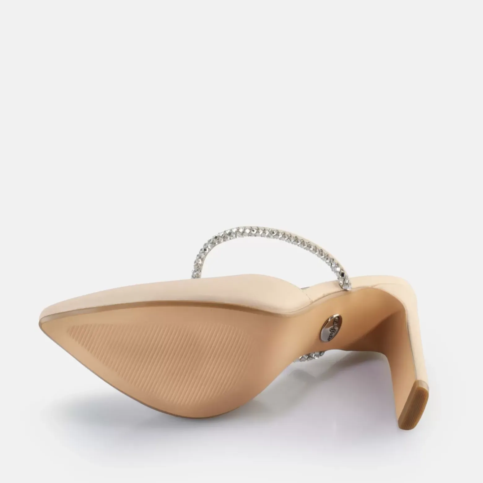 Shop BUFFALO Jolie Queen Sandales A Talon Veganes Creme