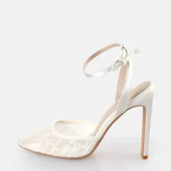 Cheap BUFFALO Judy Vamp Sandales A Talon Blanc