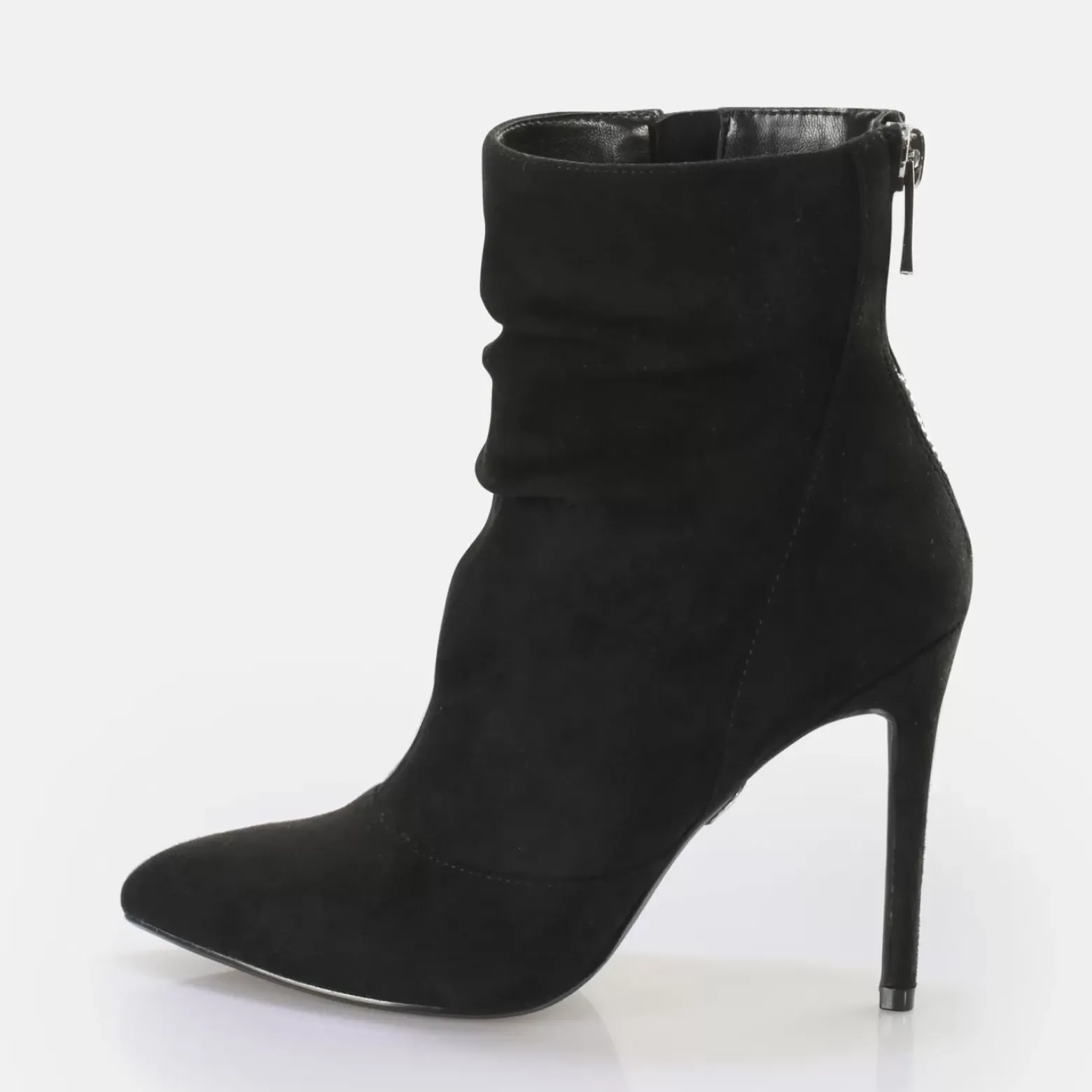Outlet BUFFALO Juliet Zip Ankleboot Bottines Vegan Noir